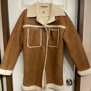 Target Universal Thread Faux Shearling Jacket size M